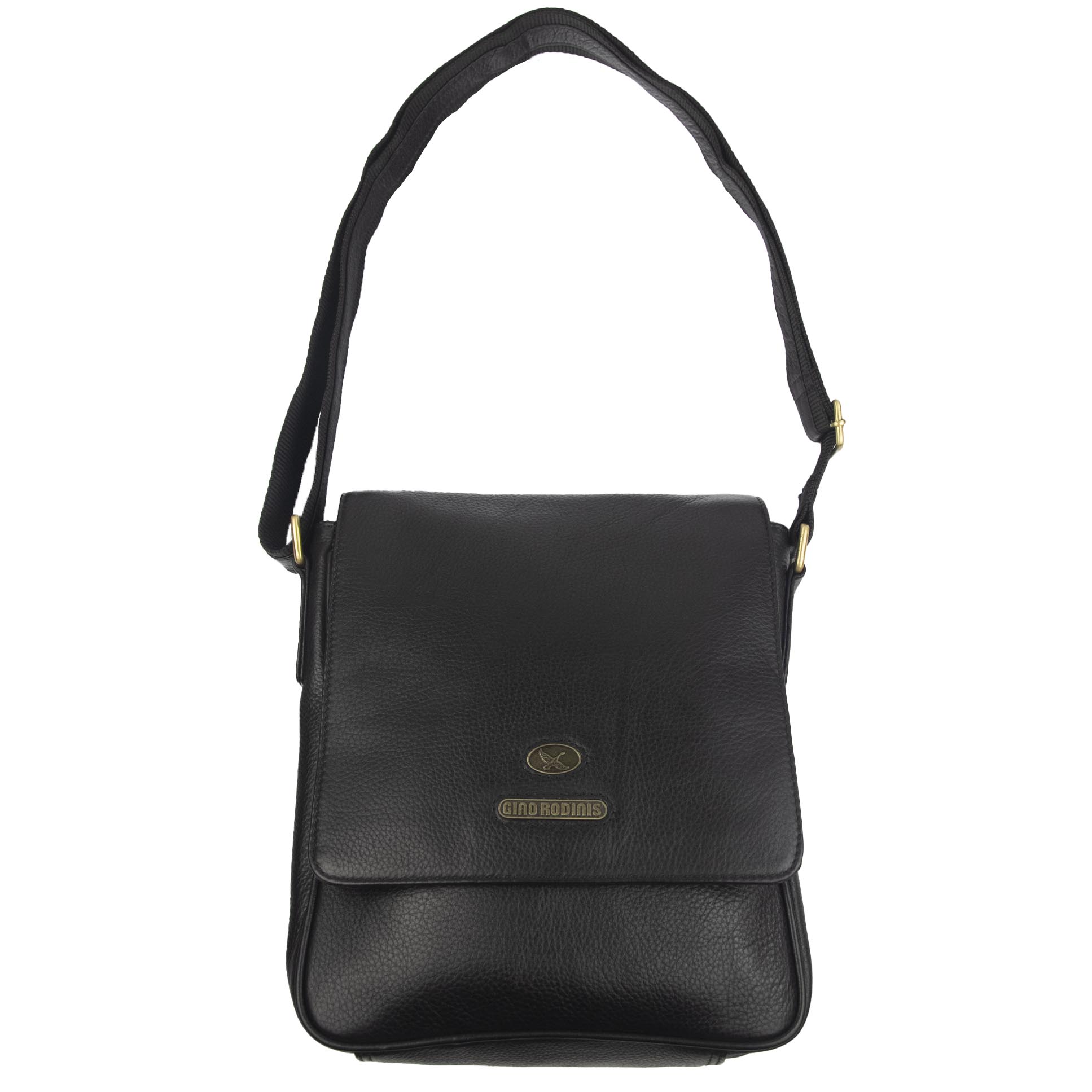 Morral de Cuero Hombre - 1298 Negro - Imagen 4