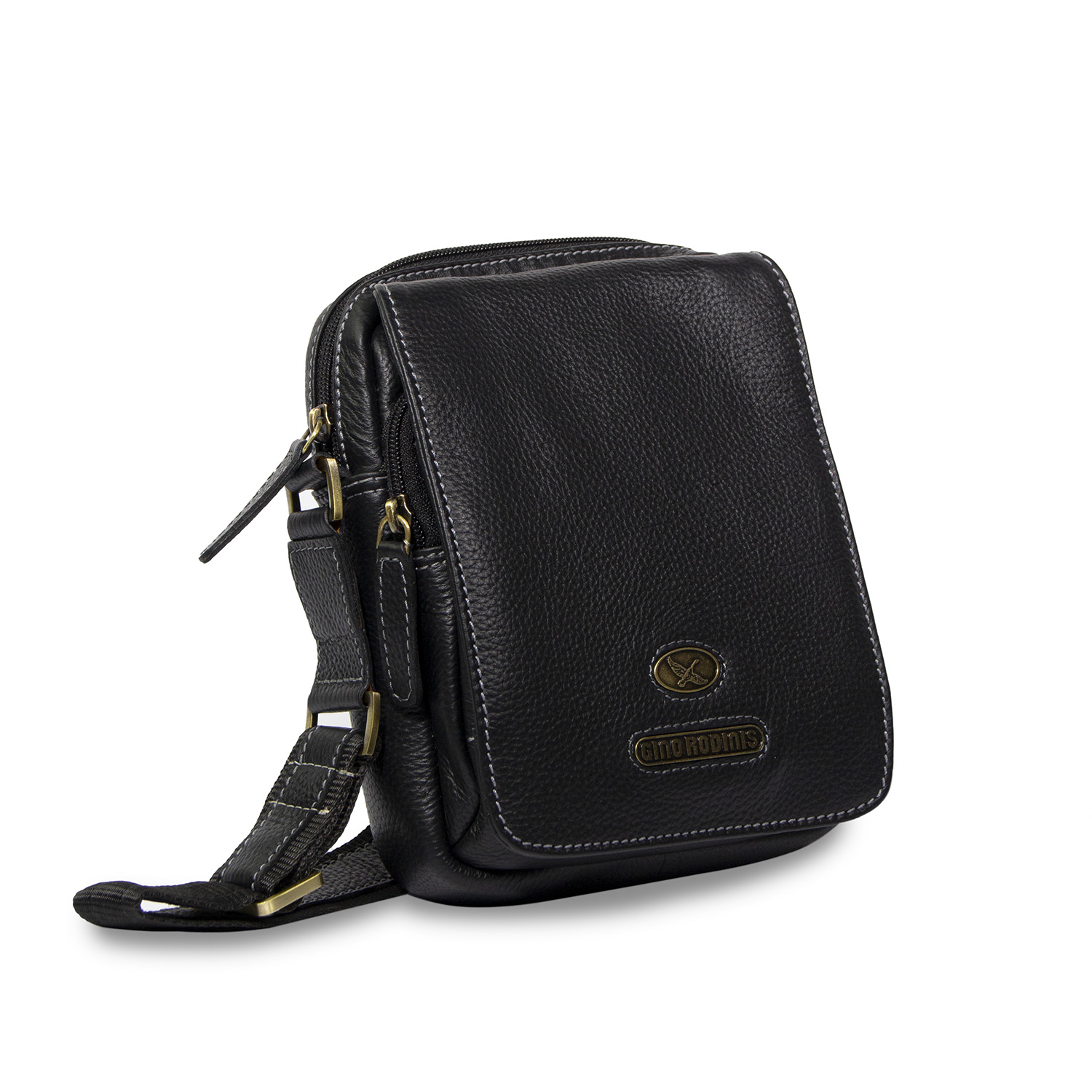 Morral de Cuero hombre - 1311 Negro - Imagen 2