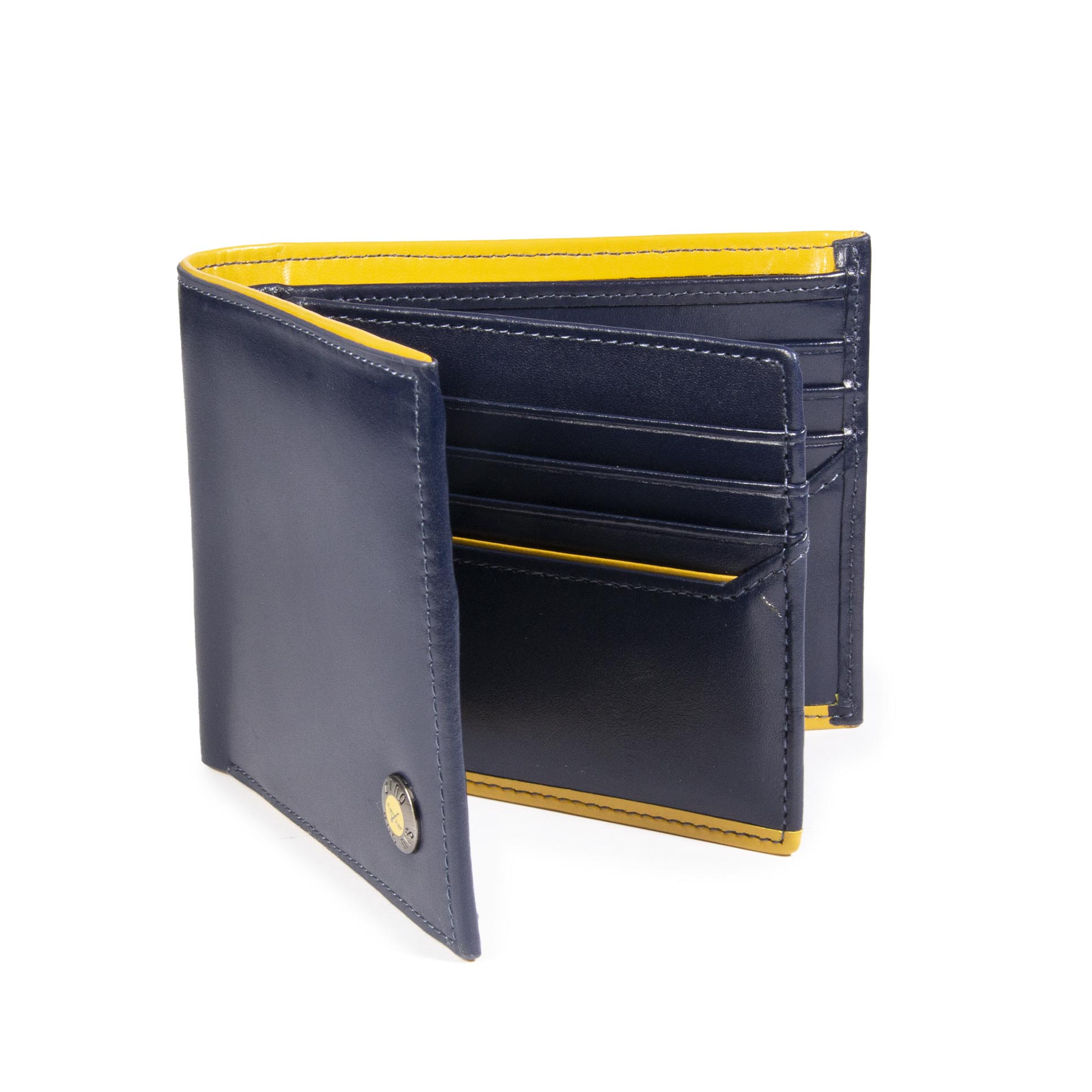 Billetera Milano 149 Azul/Amarillo - Imagen 2
