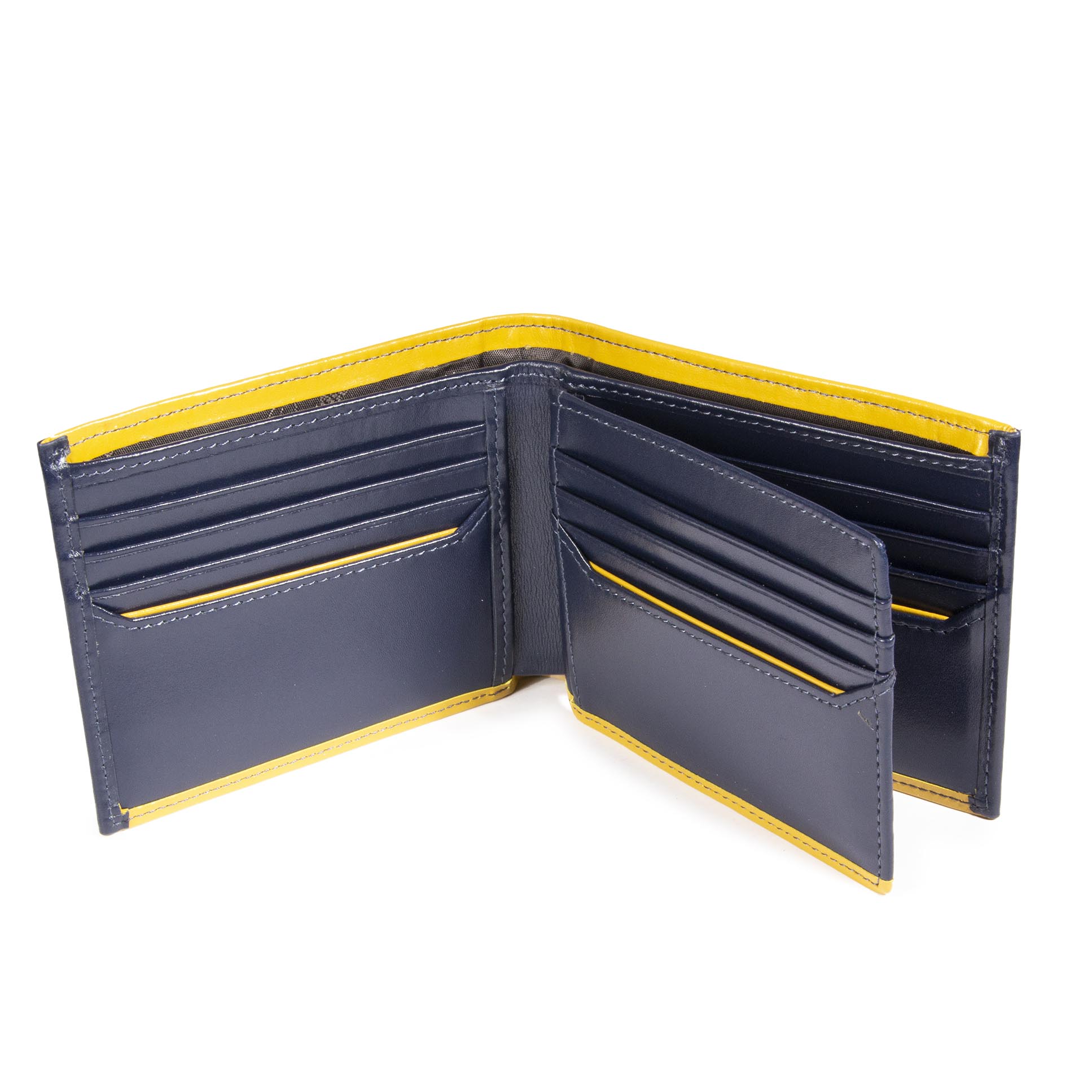 Billetera Milano 149 Azul/Amarillo - Imagen 4
