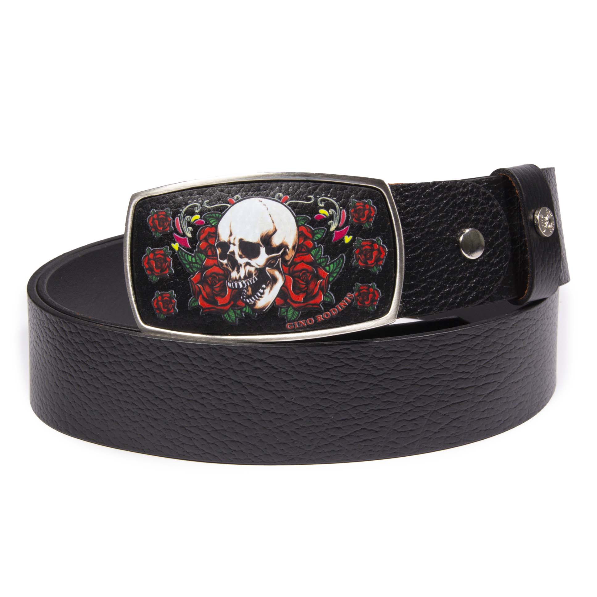 Cinturón Calavera 1610 Negro