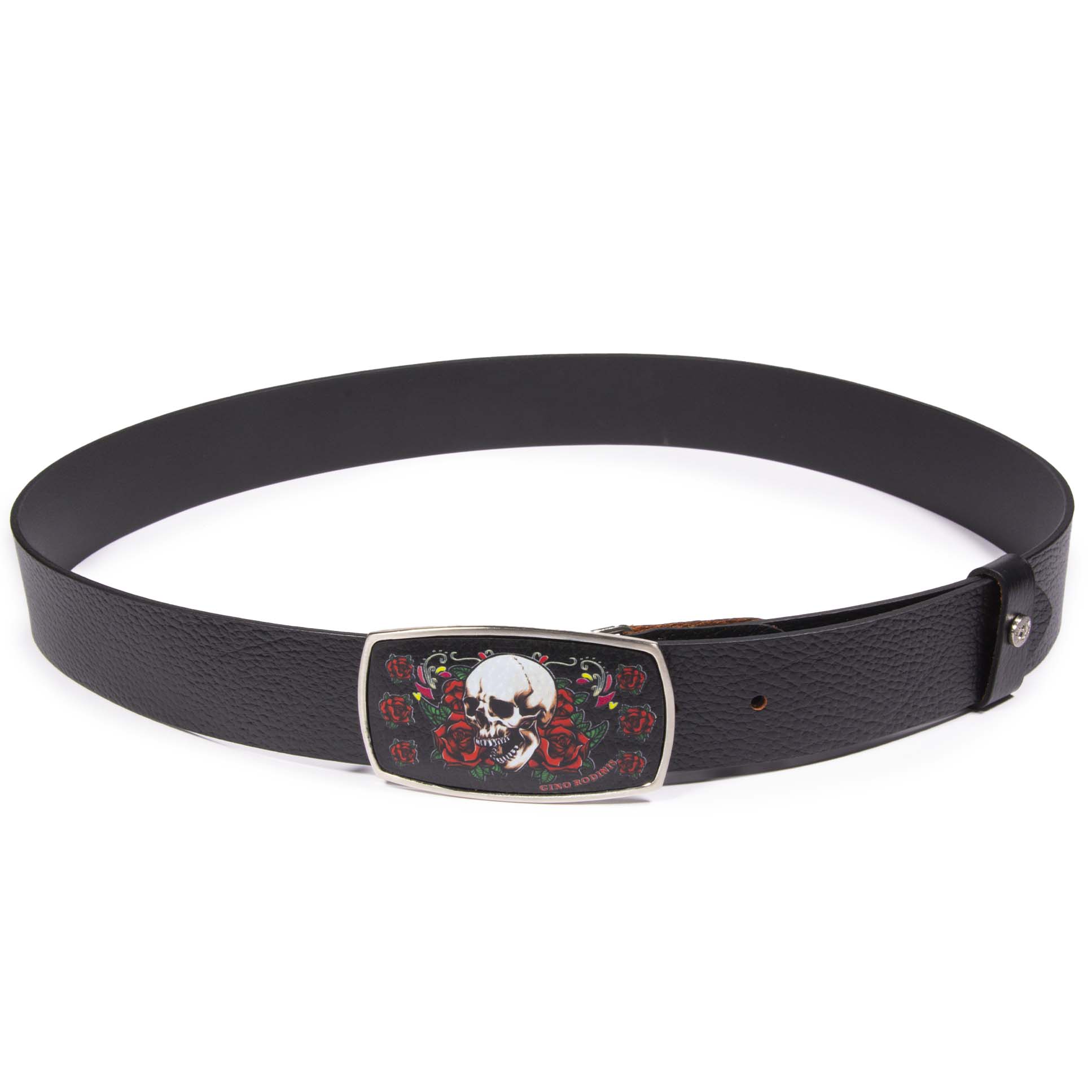 Cinturón Calavera 1610 Negro - Imagen 3