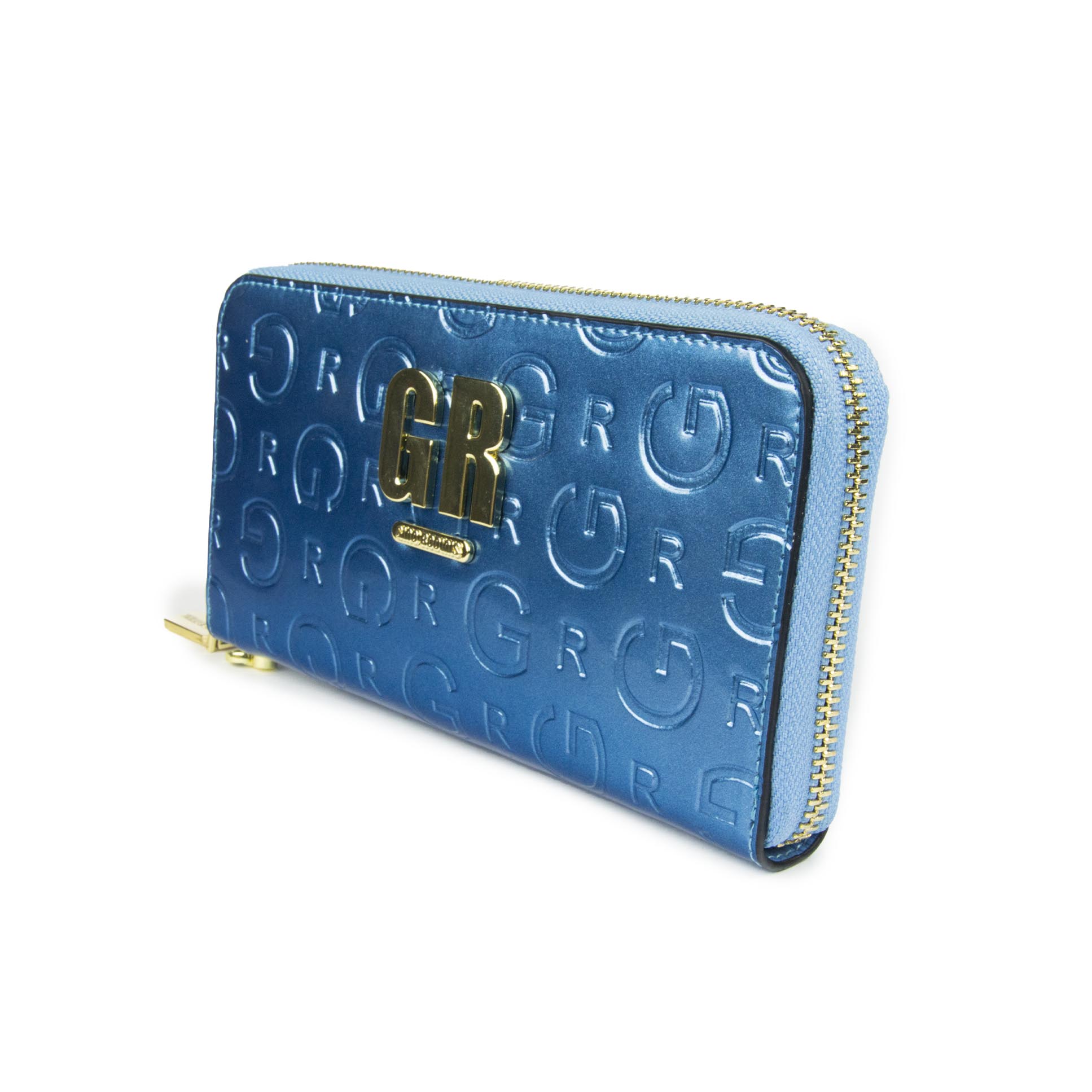 Billetera Charm 220 Celeste - Imagen 2