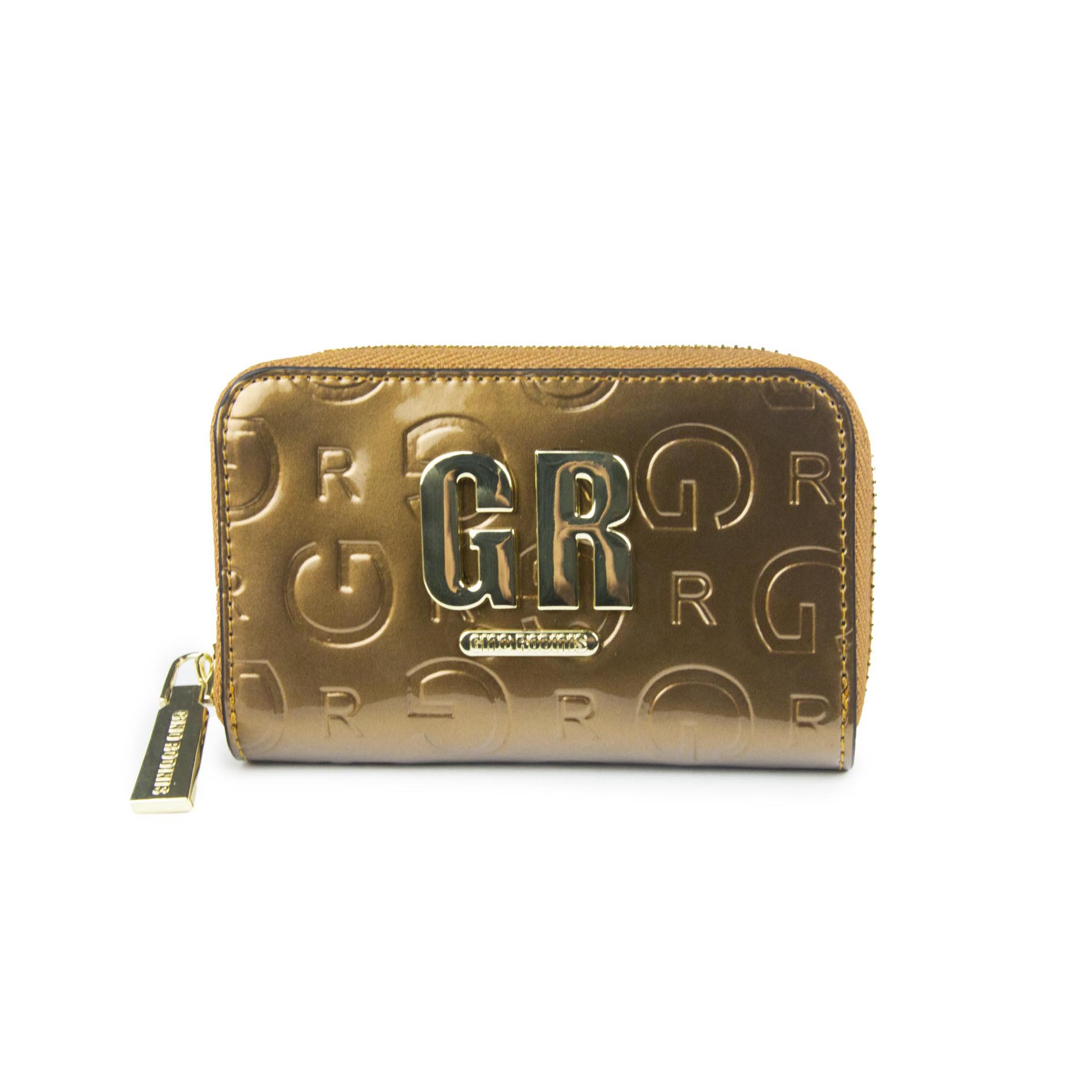 Billetera Charm 222 Dorado