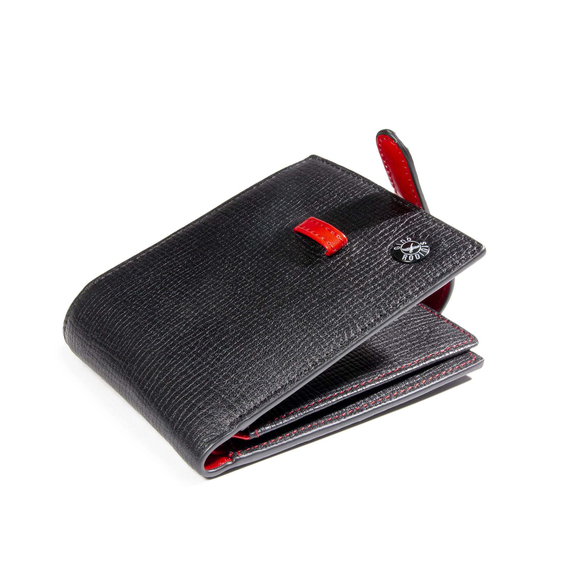 Billetera Eros 587 Negro/Rojo - Imagen 5