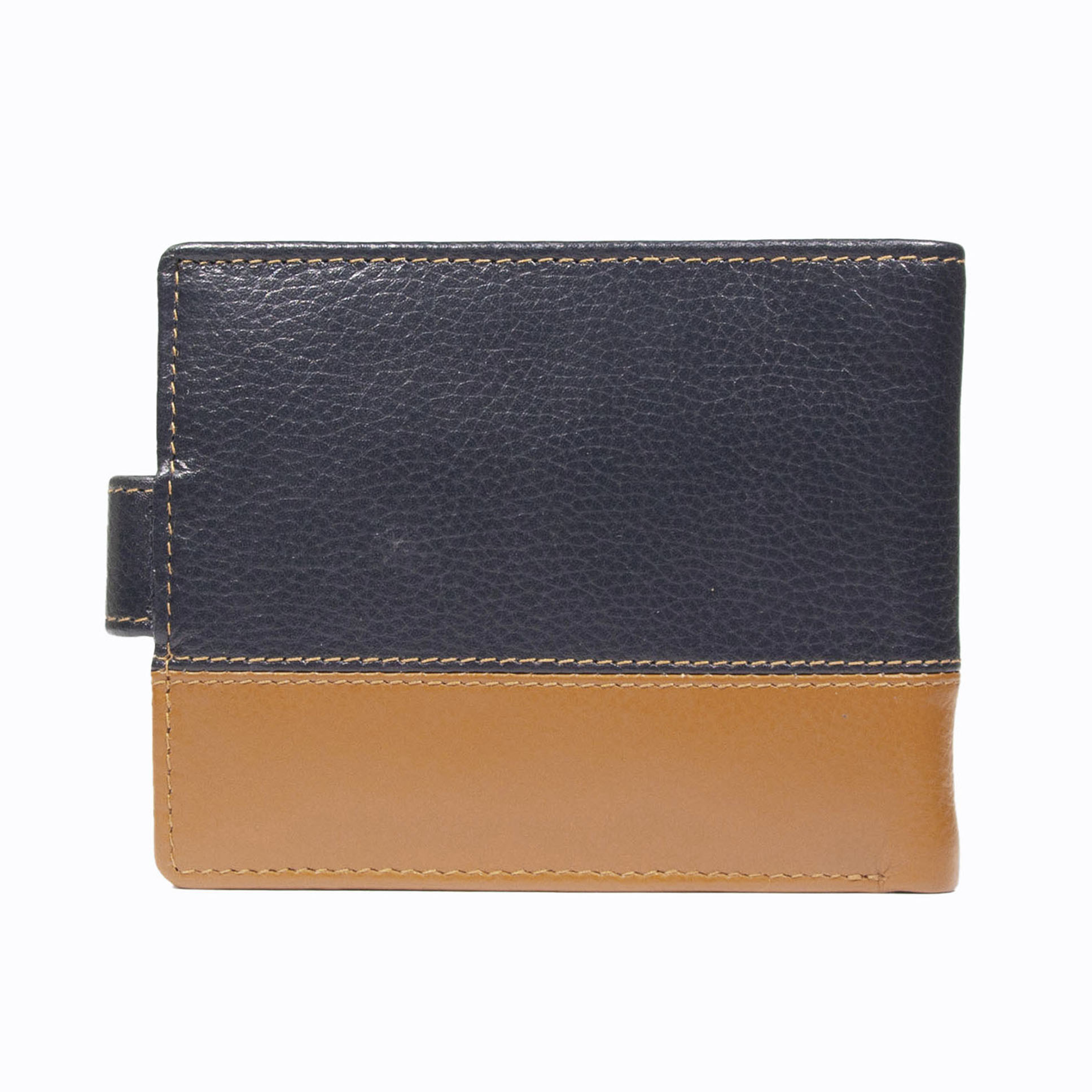 Billetera Capri 985 Azul - Naranjo - Imagen 4