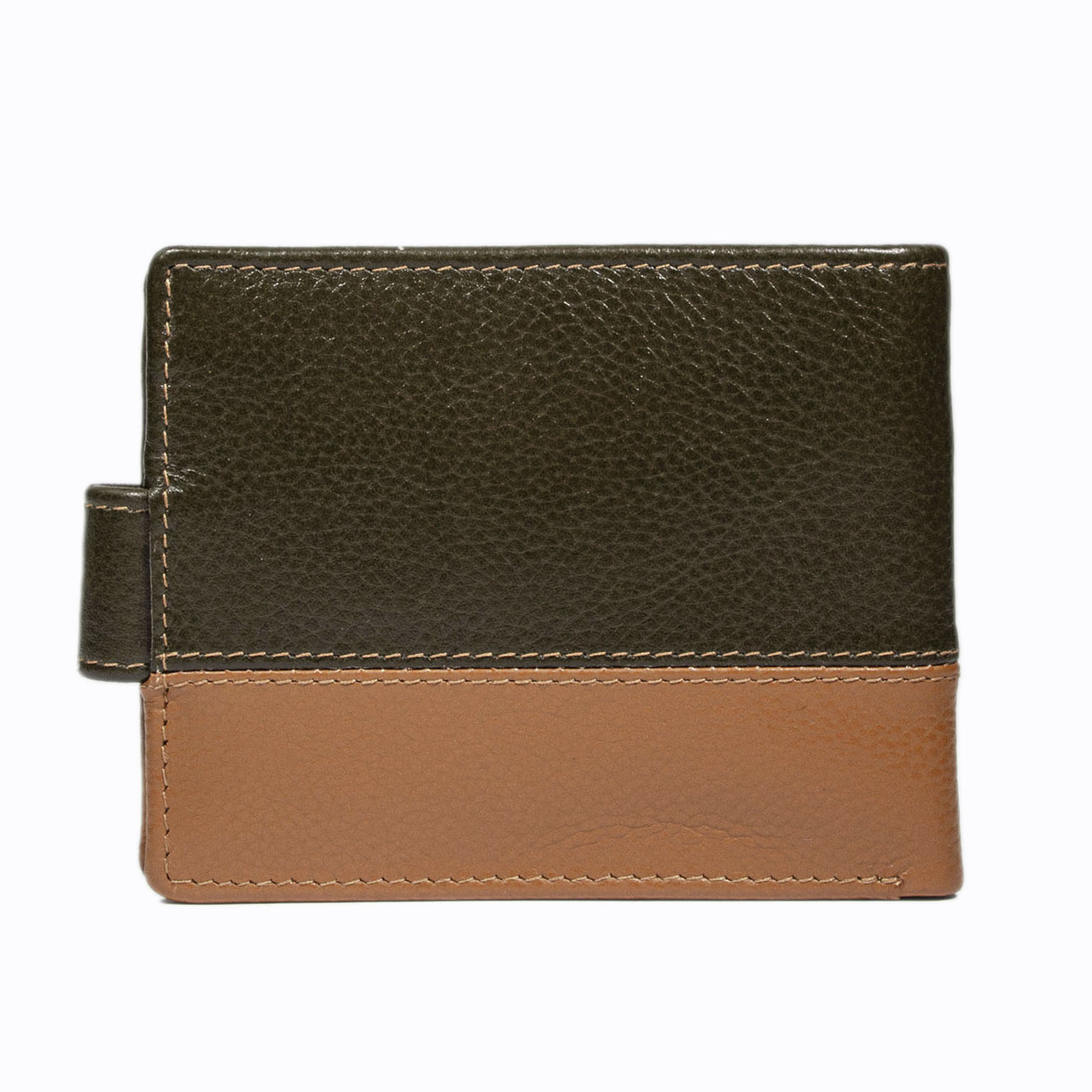 Billetera Capri 986 Verde - Naranjo - Imagen 4