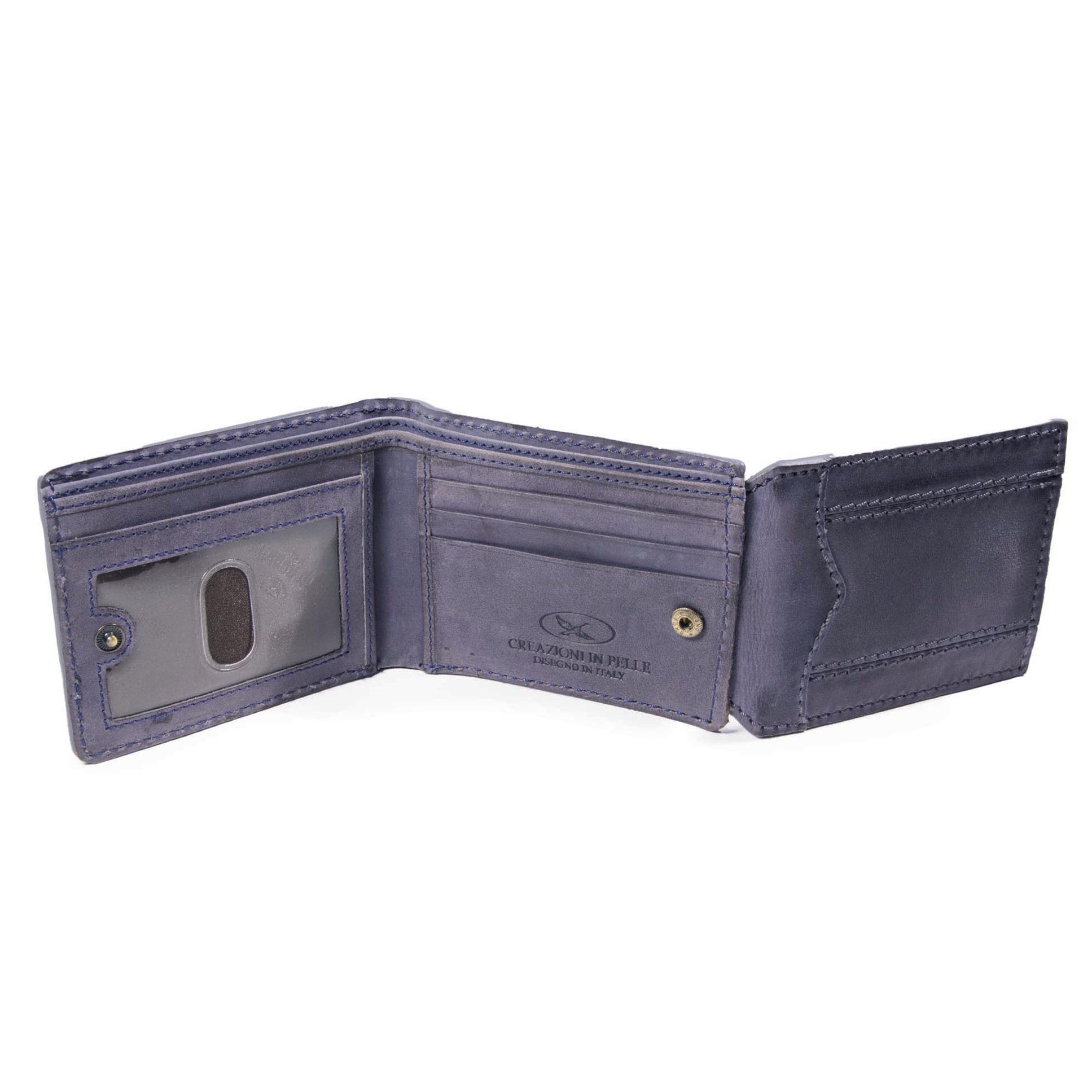Billetera Coco 991.2 Calavera / Azul - Imagen 3