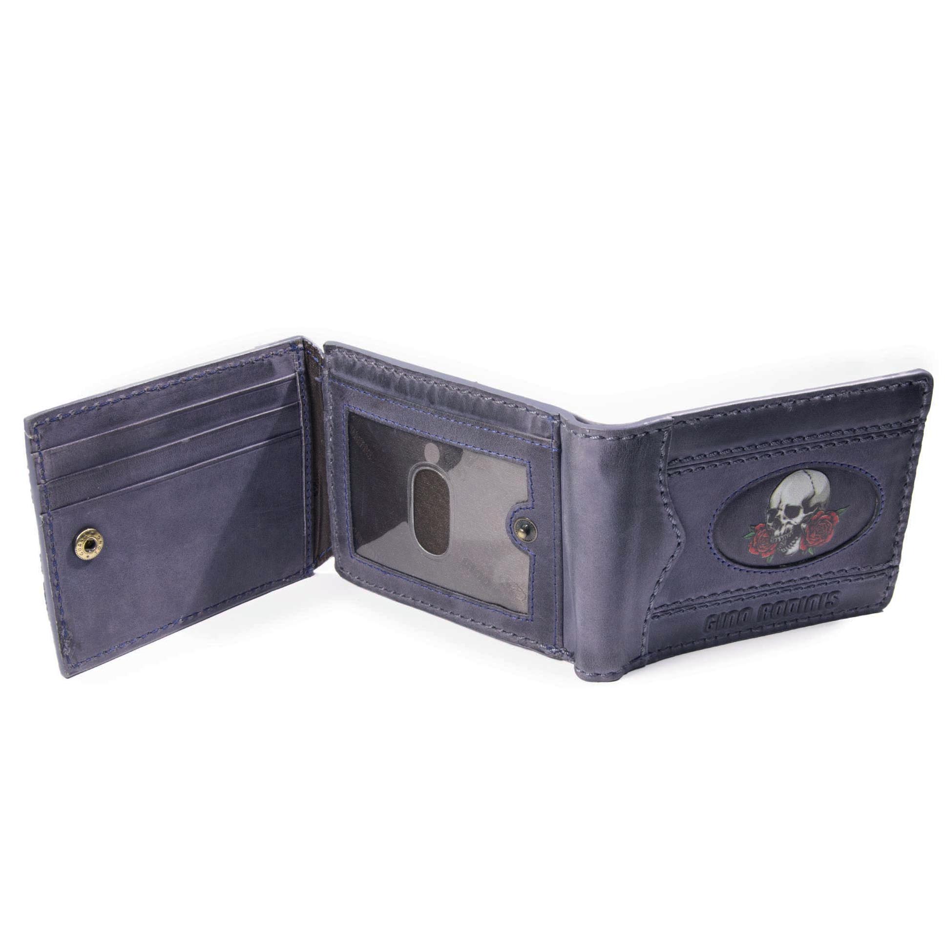 Billetera Coco 991.2 Calavera / Azul - Imagen 4