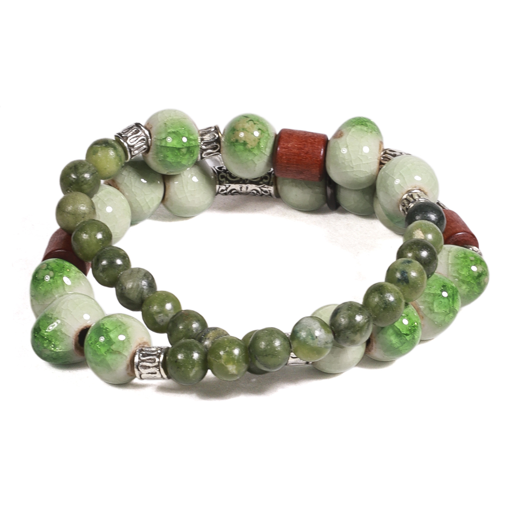 Brazalete B393 | Verde jade - Imagen 2