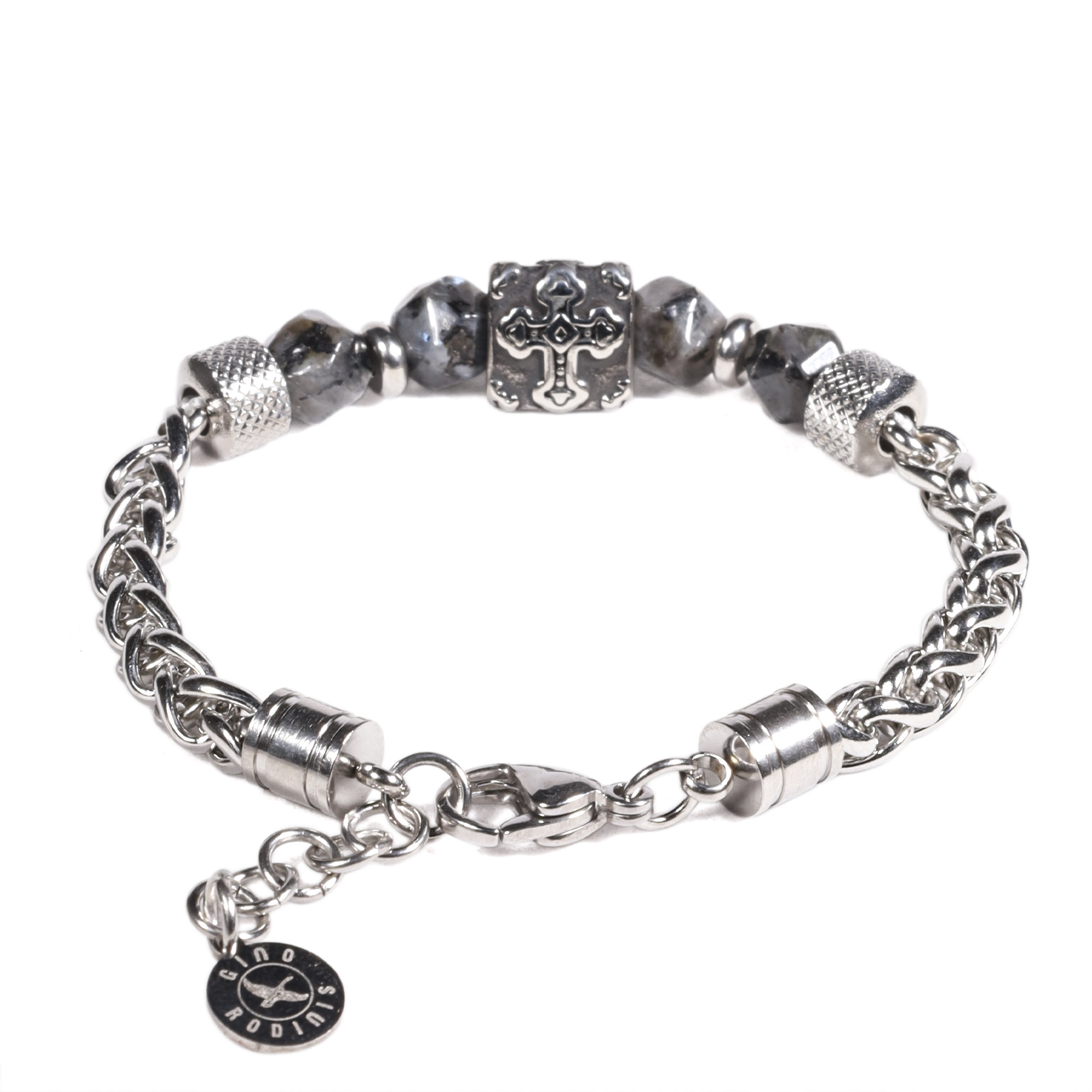Brazalete B531 | Negro/Plateado - Imagen 2