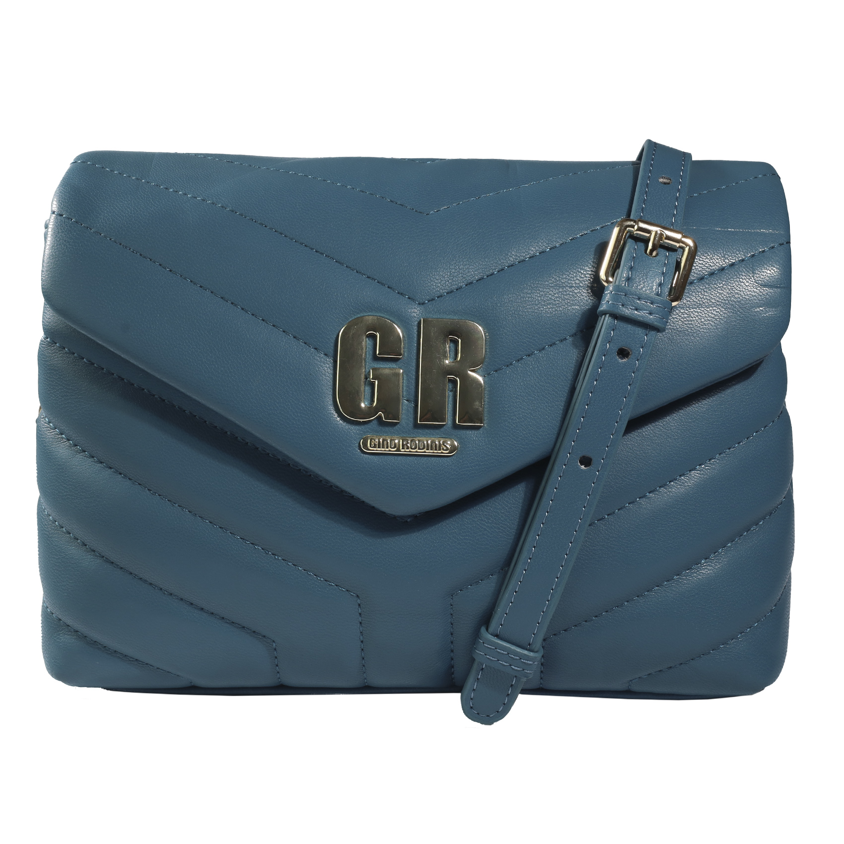 Vista Frontal de Cartera - Producto exclusivo - Color Azul