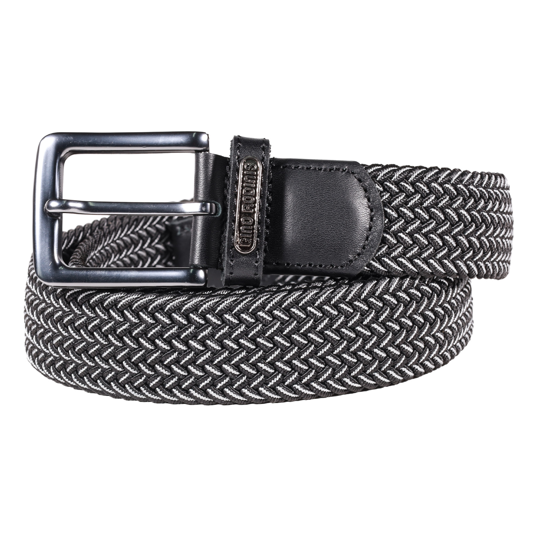 Cinturón Elasticado 2521 | Negro & Gris