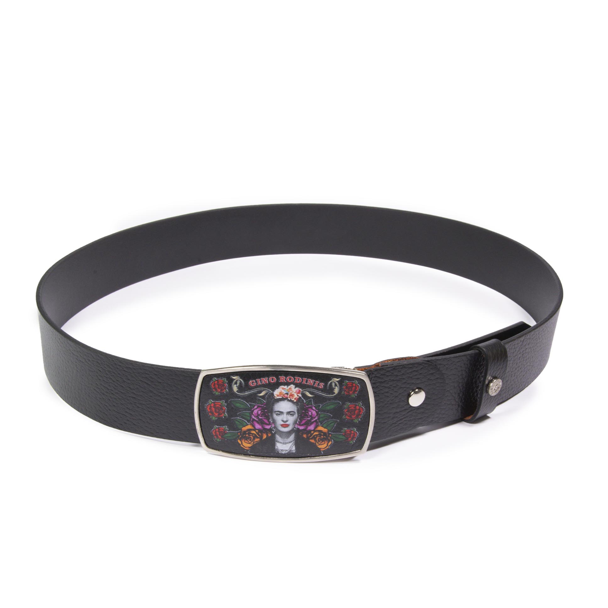 Cinturón Frida Kahlo 1610 Negro - Imagen 3