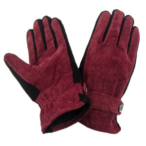 Guante de Gamuza Hombre G148 | Burdeos