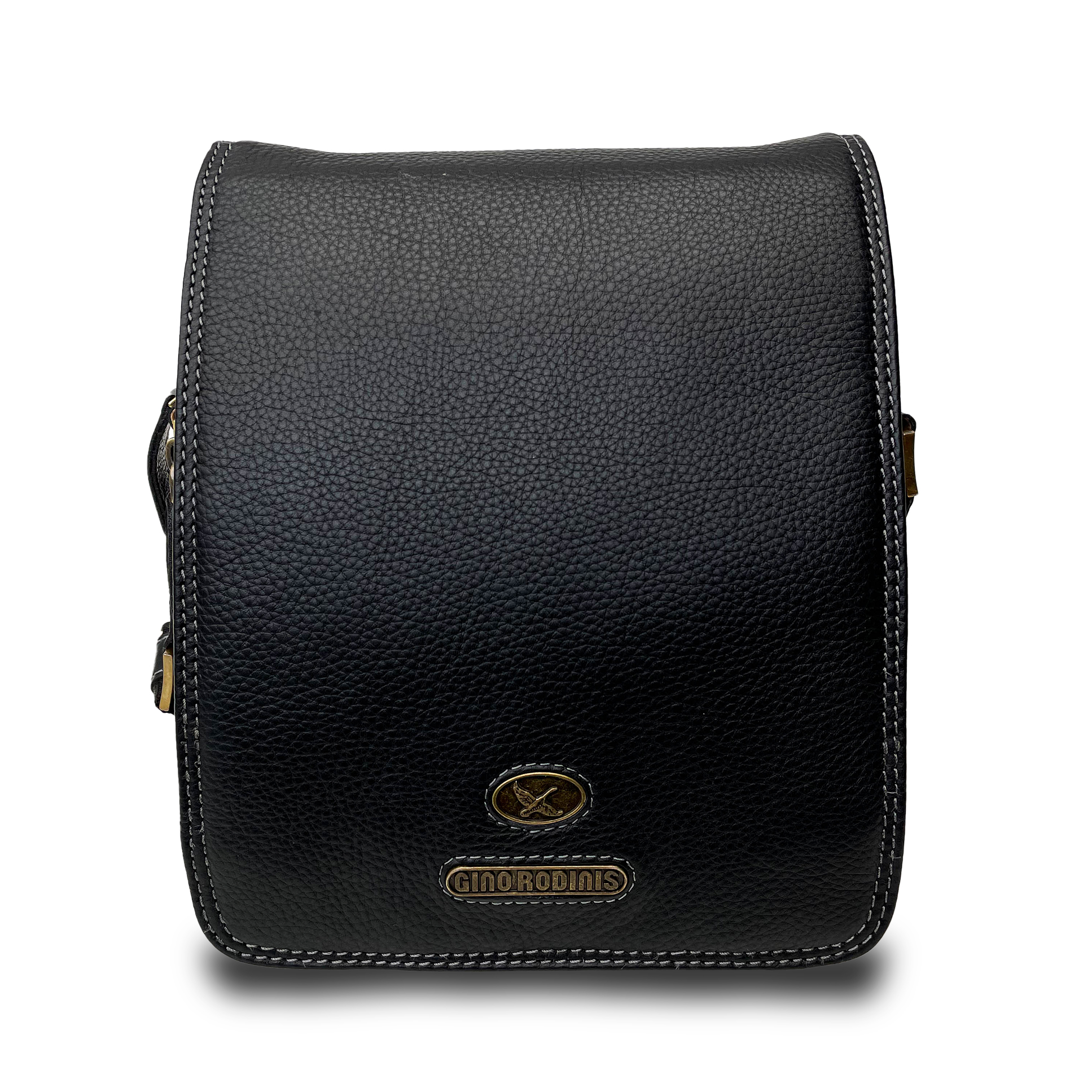 Morral de Cuero Hombre -1310 Café