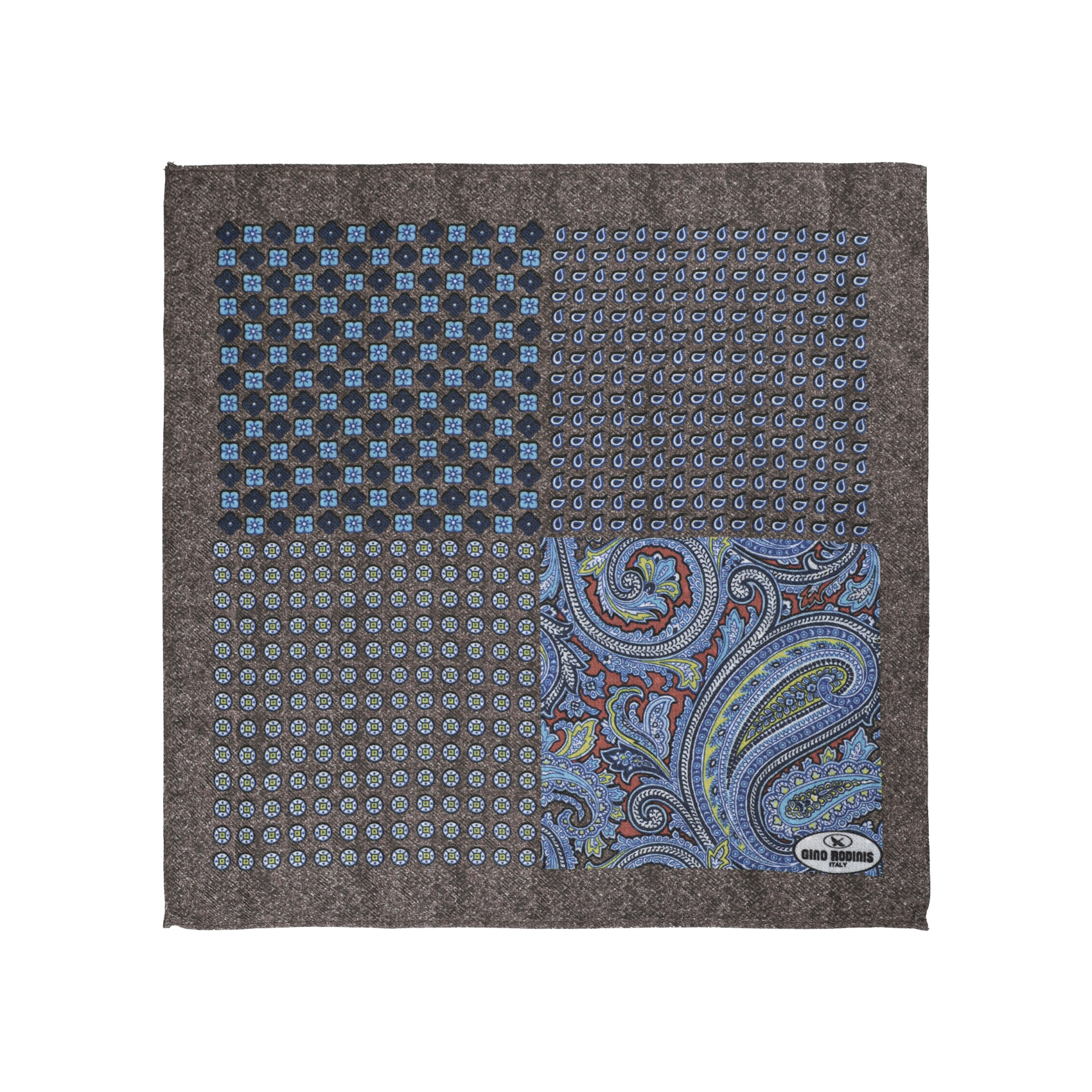 Vista Frontal de Pañuelo de bolsillo PP505 - Diseño principal - Cara A